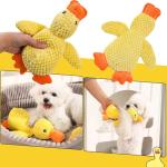 Speedy Panther Plush Duck Toy for Small Dogs