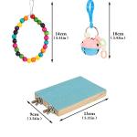 8-Pack Bird Toys for Parrots and Budgies
