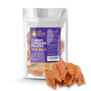 Regal Mutt Chewy Chicken Fillets 1kg