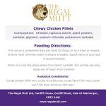 Regal Mutt Chewy Chicken Fillets 1kg