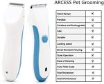 ARCESS Quiet Rechargeable Mini Grooming Clippers for Pets