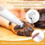 Palksky Rechargeable Electric Dog Paw Trimmer