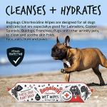 Biodegradable Dog and Cat Grooming Wipes - 80 Count