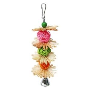 Colorful Foraging Toys for Parakeets and Cockatiels
