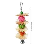 Colorful Foraging Toys for Parakeets and Cockatiels