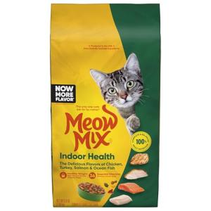 Meow Mix Indoor Health Dry Cat Food, 6.3 lbs
