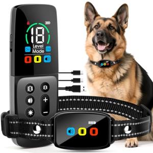 Rechargeable Remote Anti-Bark Collar for Dogs