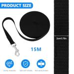 Adjustable 50 ft Training Lead for Dogs