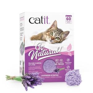 Natural Lavender Clumping Cat Litter, 5.6kg