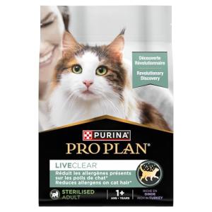 Pro Plan LiveClear Turkey Dry Cat Food 2.8kg