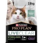 Pro Plan LiveClear Turkey Dry Cat Food 2.8kg