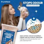 PureNest 30L Small Animal Wood Pellet Bedding