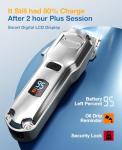 Oneisall Cordless Dog Clippers for Thick Coats