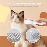 Spritz Defur Comb: 4-In-1 Grooming Brush for Pets