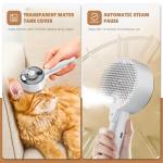 Spritz Defur Comb: 4-In-1 Grooming Brush for Pets