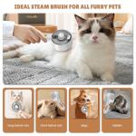 Spritz Defur Comb: 4-In-1 Grooming Brush for Pets