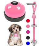 KEXIAVA Dog Doorbell Training Set - Pink