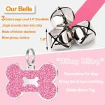 KEXIAVA Dog Doorbell Training Set - Pink