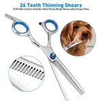 Bubuxy Round Tip Pet Grooming Scissors Set