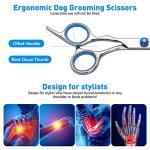 Bubuxy Round Tip Pet Grooming Scissors Set