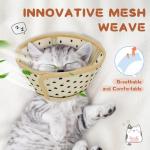 Soft Air Mesh Cat Recovery Cone Collar