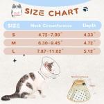 Soft Air Mesh Cat Recovery Cone Collar