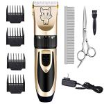 Quiet Rechargeable Dog Grooming Clippers Set