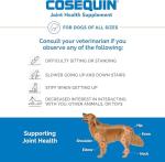 Nutramax COSEQUIN Joint Health Supplement for Dogs