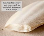 Premium Cuttlefish Bone for Birds and Reptiles