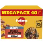PEDIGREE Senior Dog Food Pouches in Jelly 40 Pack