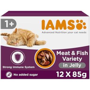 IAMS Adult Cat Food in Jelly - 12 Pack