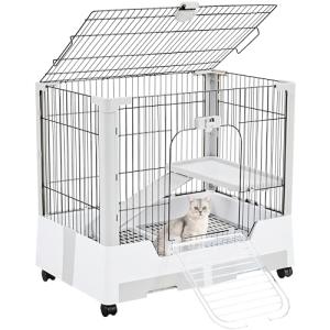 Yaheetech 2-Level Small Animal Rolling Cage