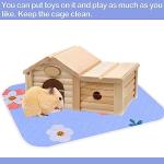 Absorbent Reusable Pet Cage Liners for Small Animals