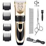 Quiet Rechargeable Dog Grooming Clippers Set