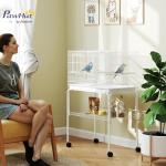 PawHut Bird Cage with Divider and Perches