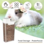 Airtight Pet Food Container with Pour Spout