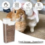 Airtight Pet Food Container with Pour Spout