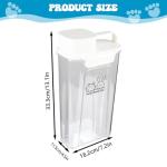 Airtight Pet Food Container with Pour Spout