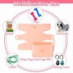 12-Pack Puppy Toy Set with Storage Box