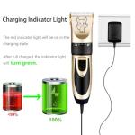 Quiet Rechargeable Dog Grooming Clippers Set