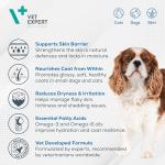 VetoSkin Omega-3 & Omega-6 Capsules for Pets