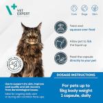 VetoSkin Omega-3 & Omega-6 Capsules for Pets