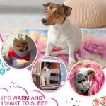 4-Pack Washable Waterproof Guinea Pig Fleece Blankets
