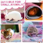 4-Pack Washable Waterproof Guinea Pig Fleece Blankets