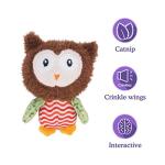 Rosewood Little Nippers Catnip Owl Toy