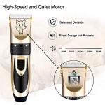 Quiet Rechargeable Dog Grooming Clippers Set