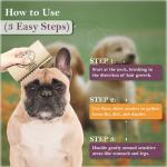 SleekEZ Dog Brush for Shedding and Grooming
