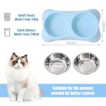 DOKI Non-Spill Double Dog Bowl Set