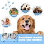 DOKI Non-Spill Double Dog Bowl Set