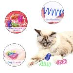 Petnice 12 Pcs Creative Cat Spring Toys